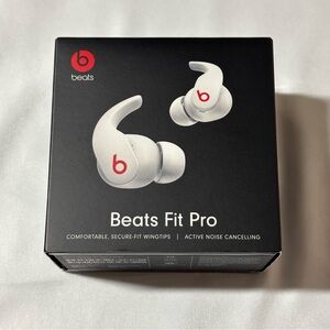 Beats Fit Pro Wireless Earbuds with Red Logo - Black Packaging New Sealed